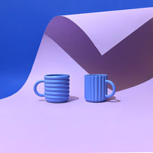 Load image into Gallery viewer, Ripple Espresso Mugs (Sky Blue)