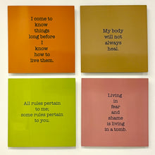 Load image into Gallery viewer, Lessons Learned: Metal Prints