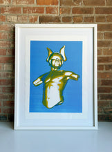 Load image into Gallery viewer, Cyclops in Blue, Grey and Yellow