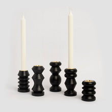 Load image into Gallery viewer, Familia Candle Holder Set (Black)