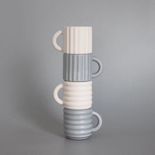 Load image into Gallery viewer, * Ripple Espresso Cups (Blue)