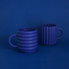 Load image into Gallery viewer, * Ripple Mugs (Cobalt)