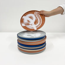 Load image into Gallery viewer, Serpentine Plate in Orange

