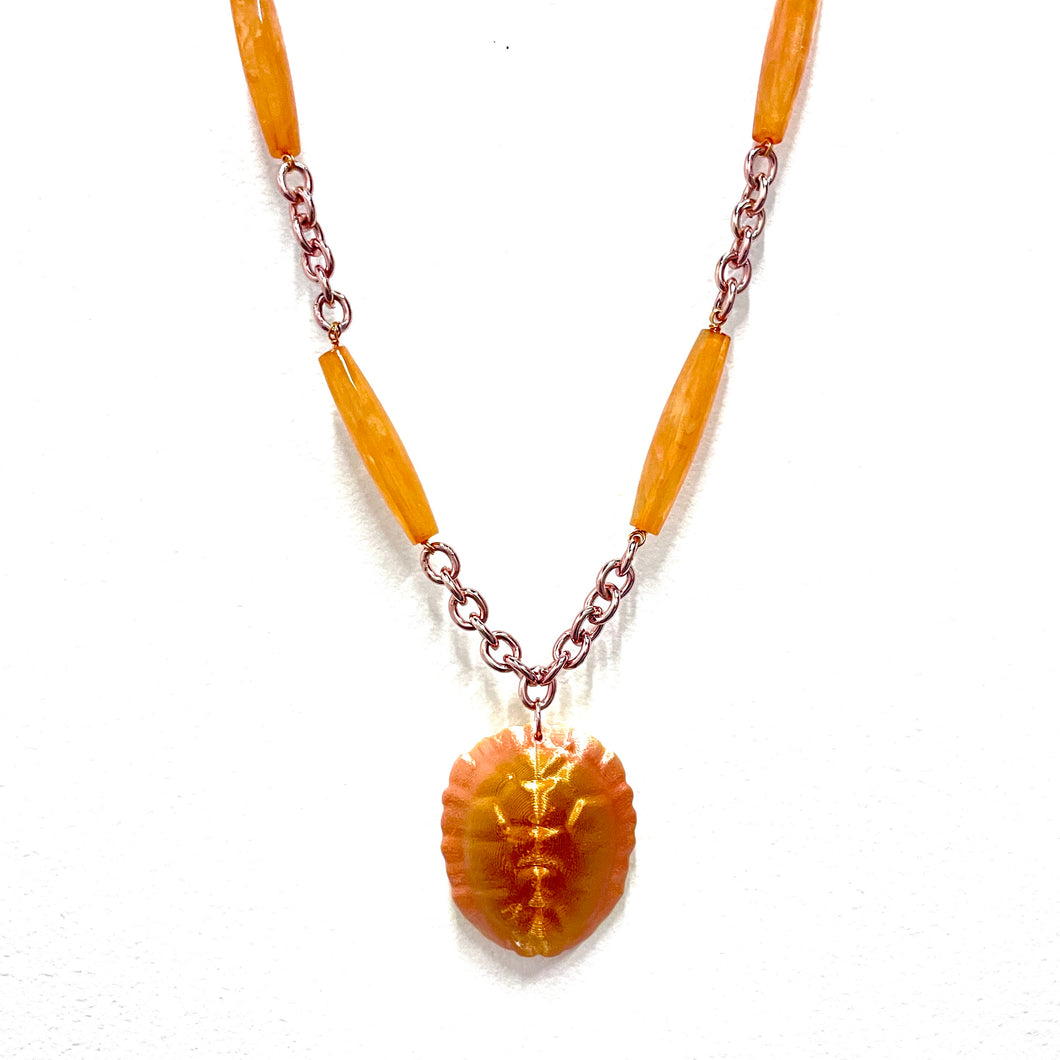 Turtle Shell Chain Necklace